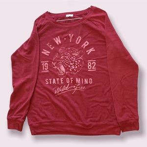 Ardene Light Sweatshirt. Gently loved.